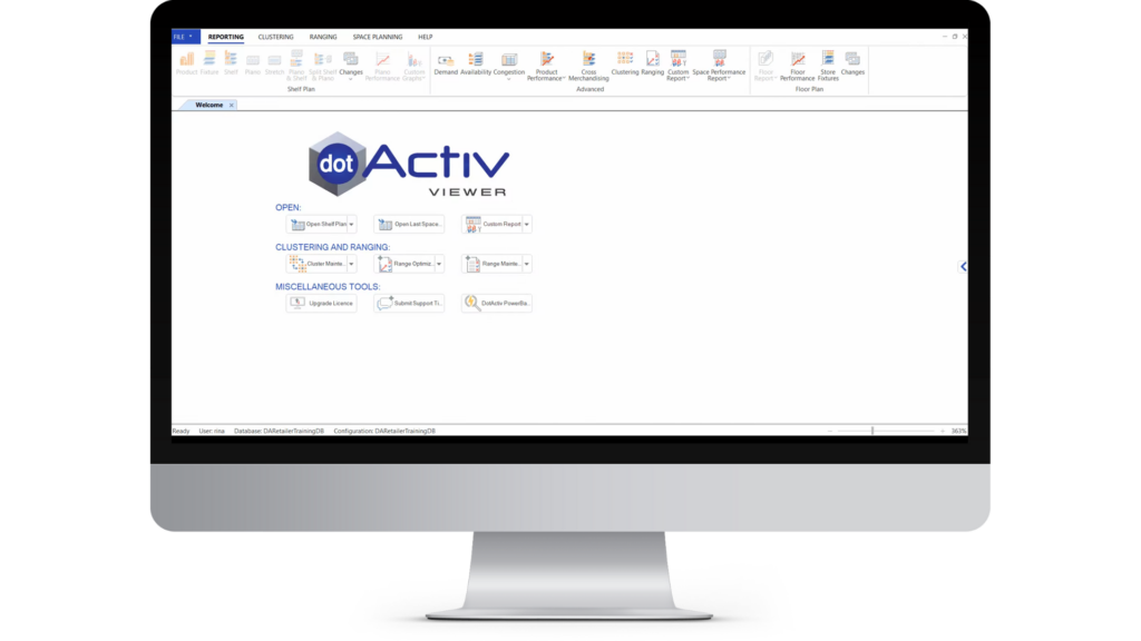 Viewer App - Computer screen